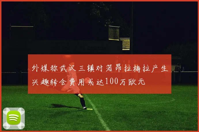 外媒称武汉三镇对若昂拉梅拉产生兴趣转会费用或达100万欧元